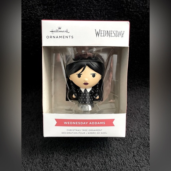 Hallmark Other - NIB 2024 Hallmark WEDNESDAY ADDAMS
Christmas Ornament In Box,